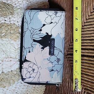 Sakroots zippered floral clutch